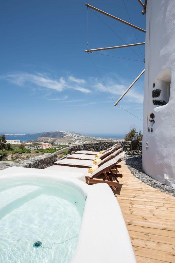 Anemoscope Windmill Villa Pýrgos Buitenkant foto