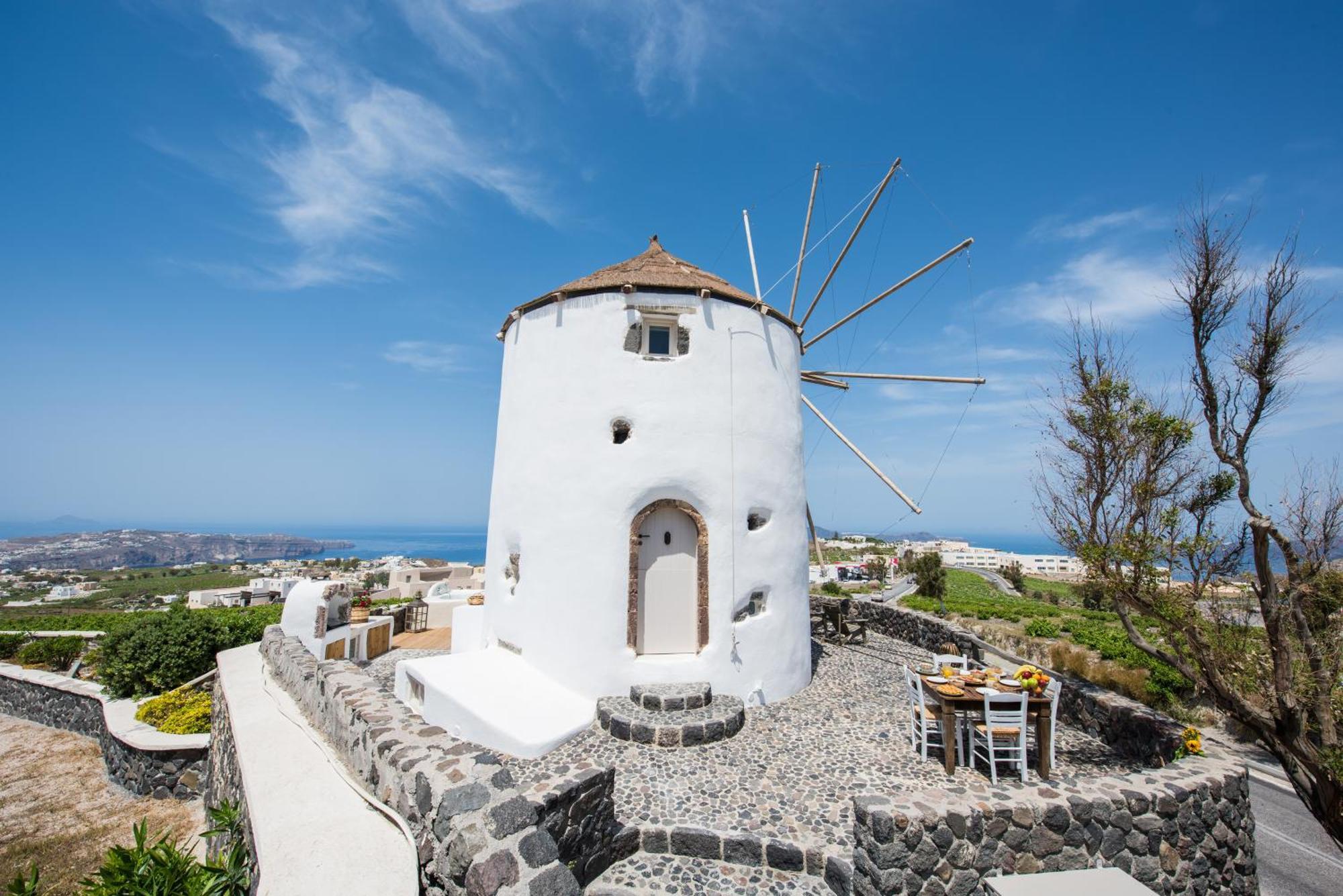 Anemoscope Windmill Villa Pýrgos Buitenkant foto