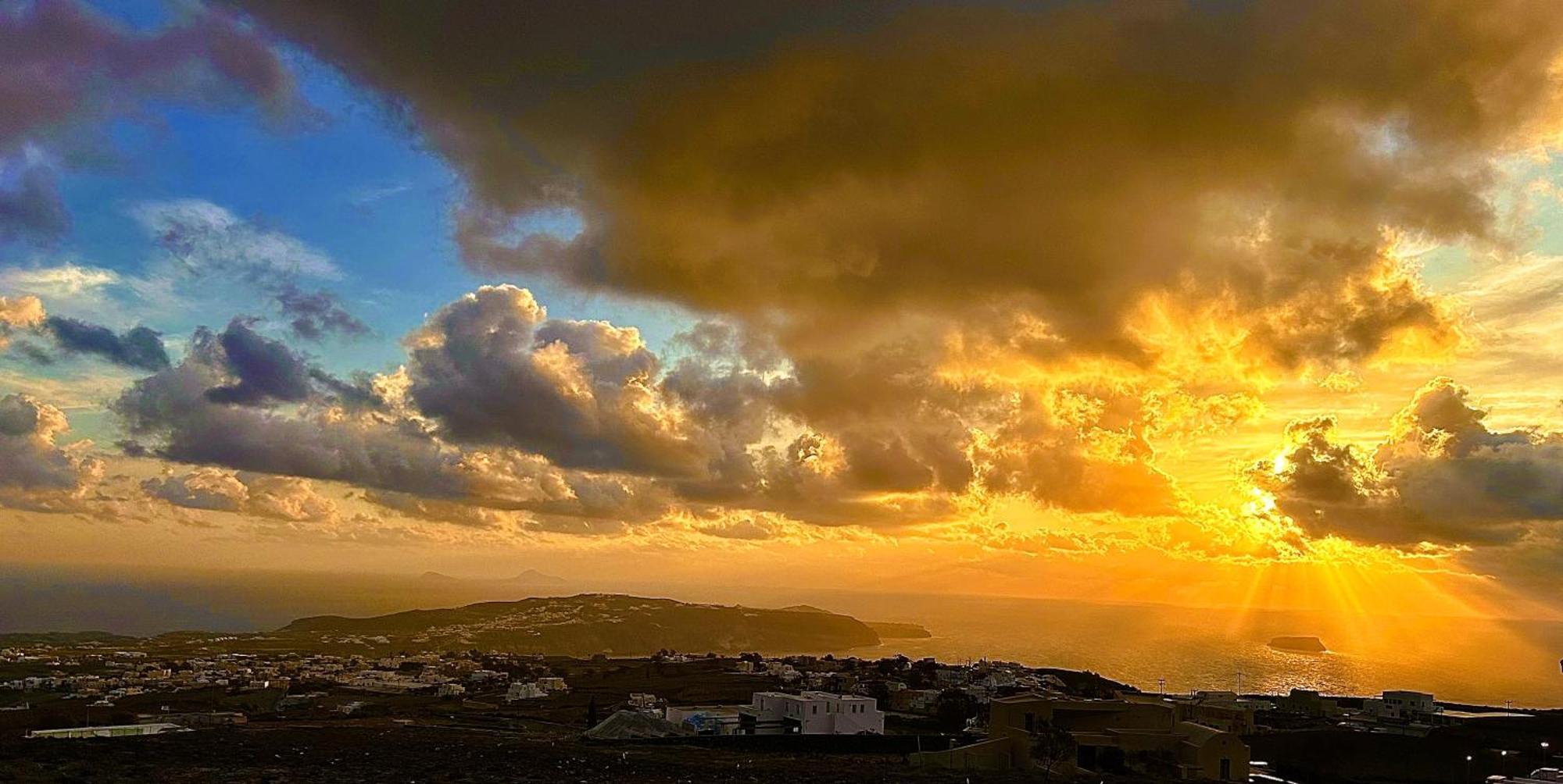 Anemoscope Windmill Villa Pýrgos Buitenkant foto